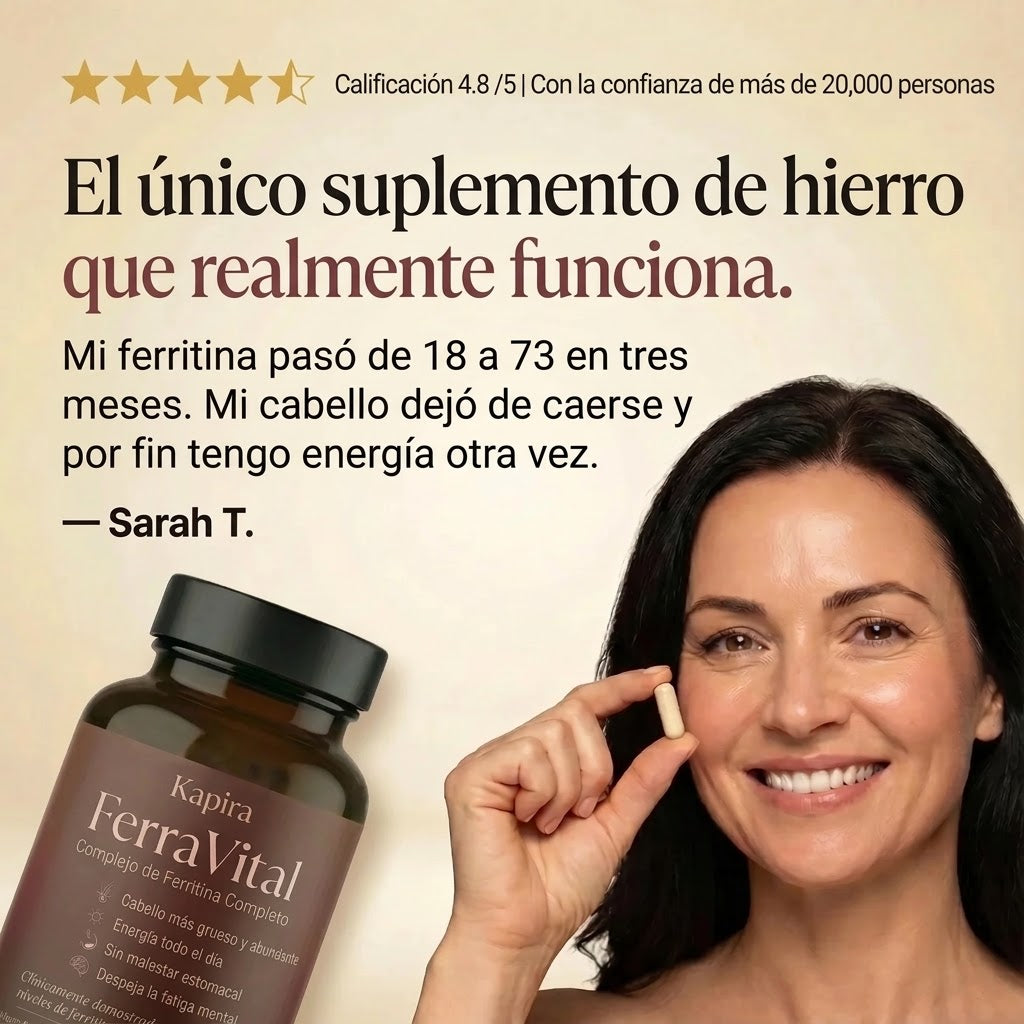 FerraVital™ | Complejo de Apoyo a la Ferritina