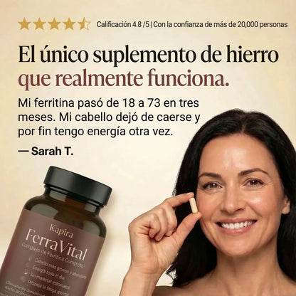 FerraVital™ | Complejo de Apoyo a la Ferritina